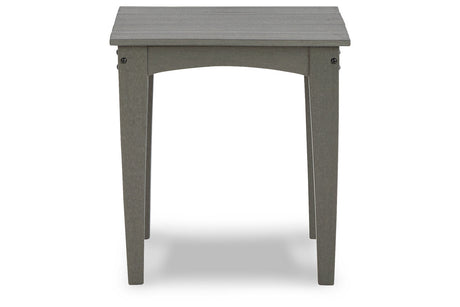 Visola Gray Outdoor End Table from Ashley - Luna Furniture