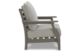 Visola Gray Lounge Chair with Cushion, Set of 2