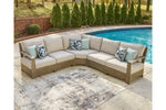 Silo Point Brown 3-Piece Outdoor Sectional