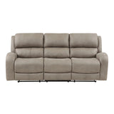 Pagosa Brown Double Reclining Living Room Set from Homelegance - Luna Furniture