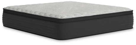 Palisades ET Gray/Blue King Mattress from Ashley - Luna Furniture