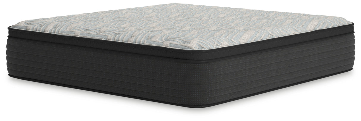 Palisades ET Gray/Blue King Mattress from Ashley - Luna Furniture
