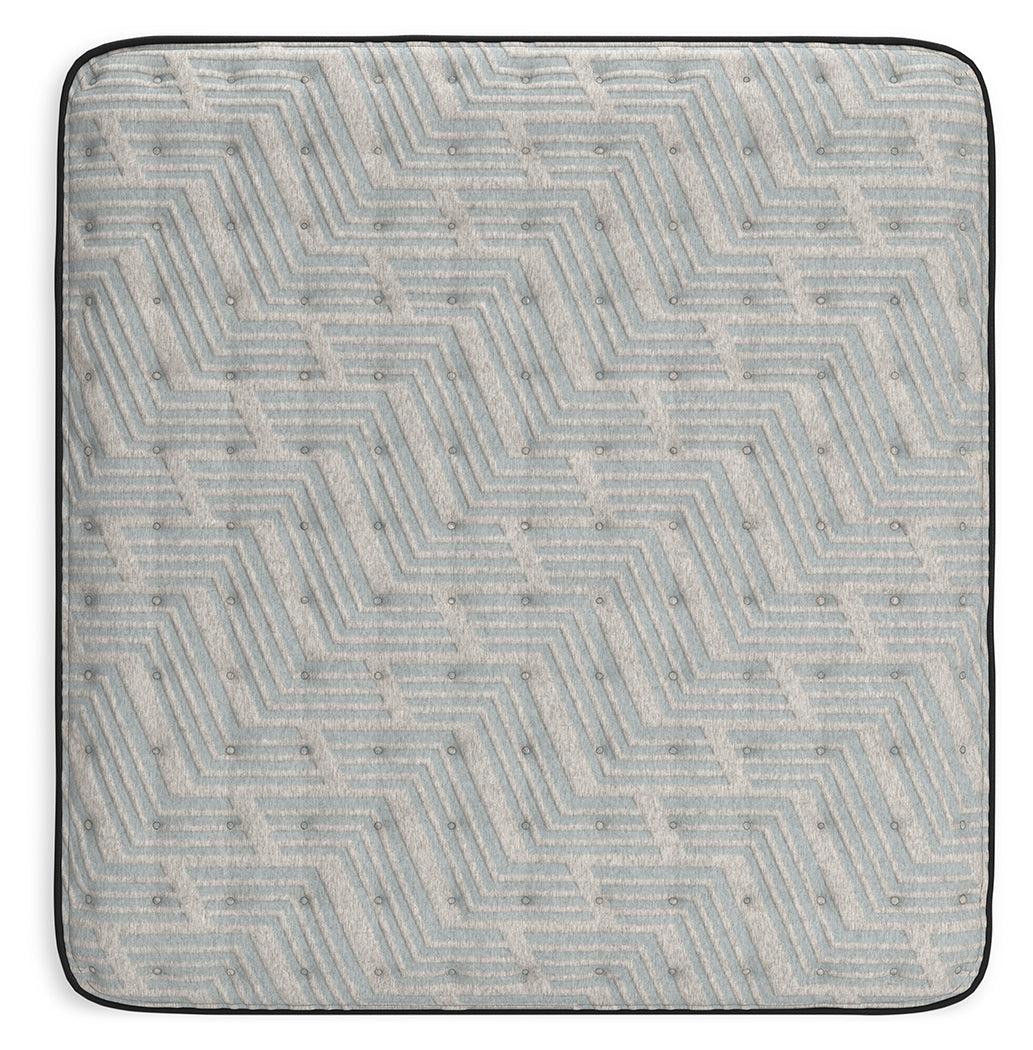 Palisades ET Gray/Blue King Mattress from Ashley - Luna Furniture