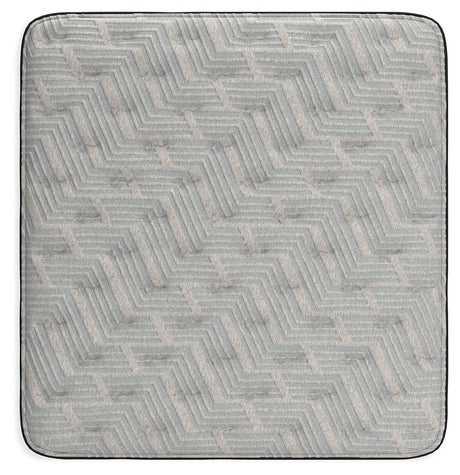 Palisades Plush Gray/Blue King Mattress from Ashley - Luna Furniture