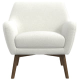 Panom White Boucle Lounge Chair from Midinmod - Luna Furniture