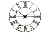 Paquita Antique Silver Wall Clock from Ashley - Luna Furniture
