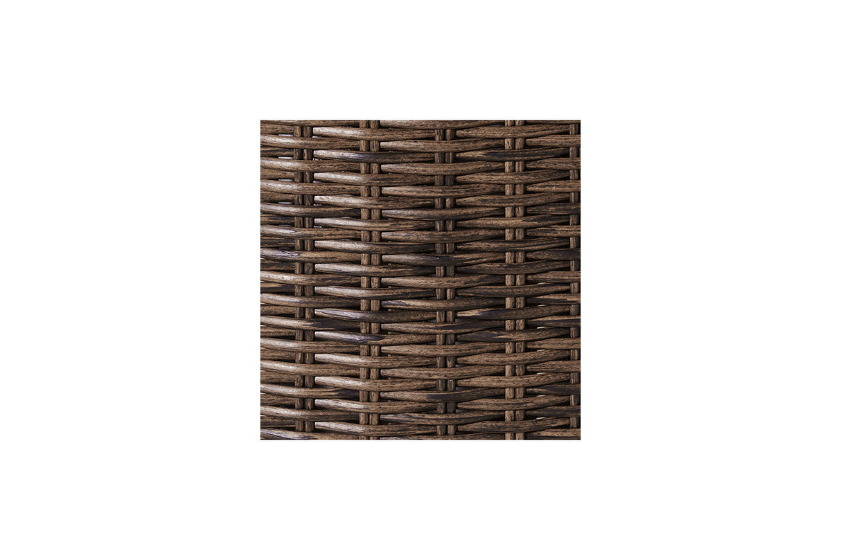 Paradise Trail Medium Brown Fire Pit Table from Ashley - Luna Furniture