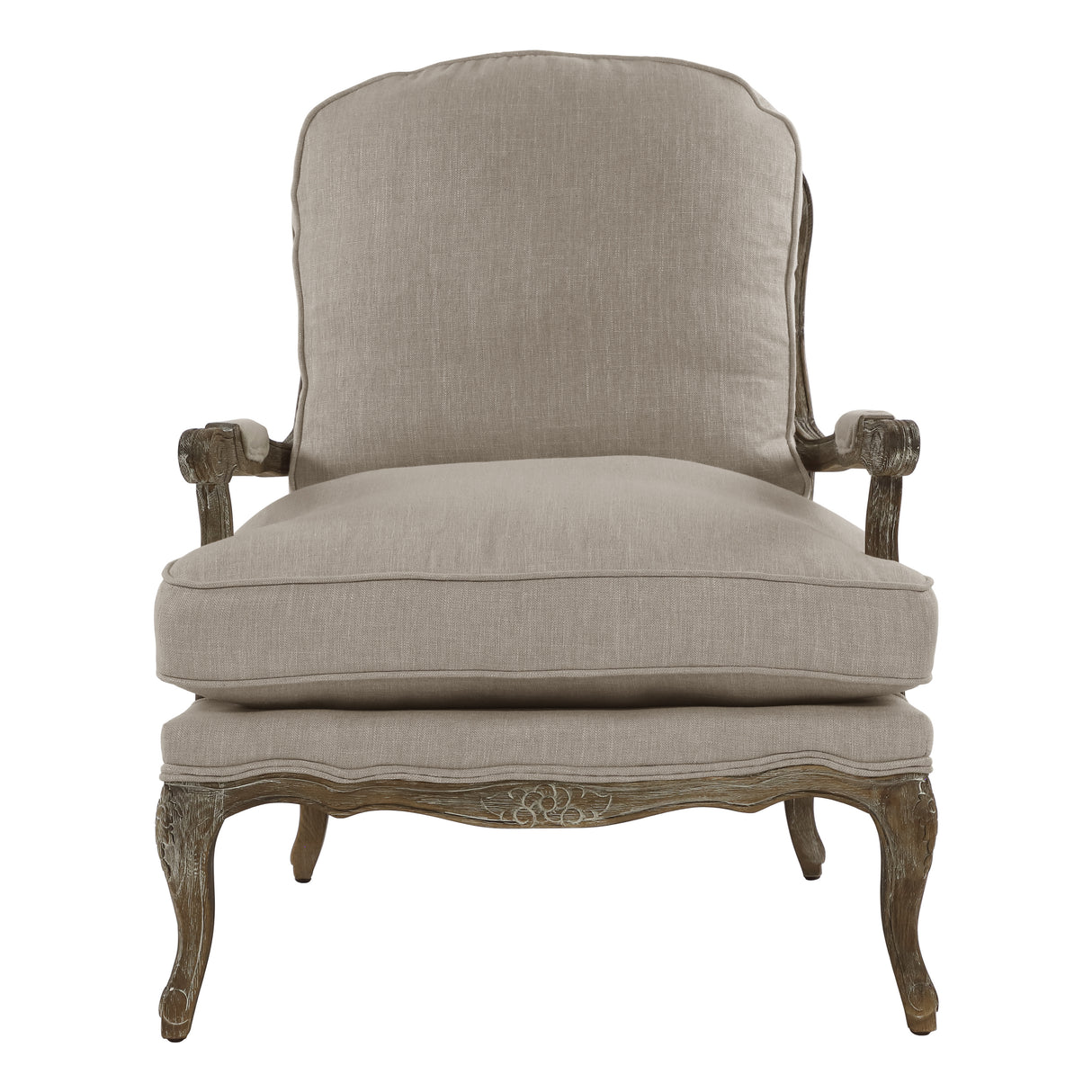Parlier Gray Weathered Accent Chair from Homelegance - Luna Furniture