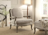 Parlier Gray Weathered Accent Chair from Homelegance - Luna Furniture