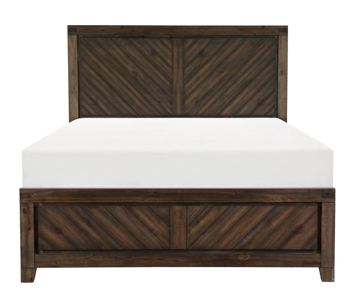 Parnell Rustic Queen Panel Bed from Homelegance - Luna Furniture