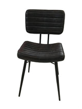 Partridge Espresso and Black Padded Side Chairs, Set of 2 from Coaster - Luna Furniture