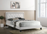 Passion White King Platform Bed from Happy Homes - Luna Furniture