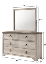 Patterson Driftwood Dresser from Crown Mark - Luna Furniture
