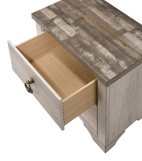 Patterson Driftwood Nightstand from Crown Mark - Luna Furniture