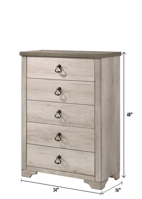 Patterson Driftwood Panel Bedroom Set from Crown Mark - Luna Furniture