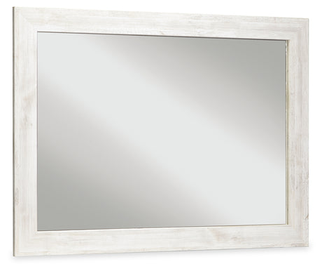 Paxberry Whitewash Bedroom Mirror (Mirror Only) from Ashley - Luna Furniture