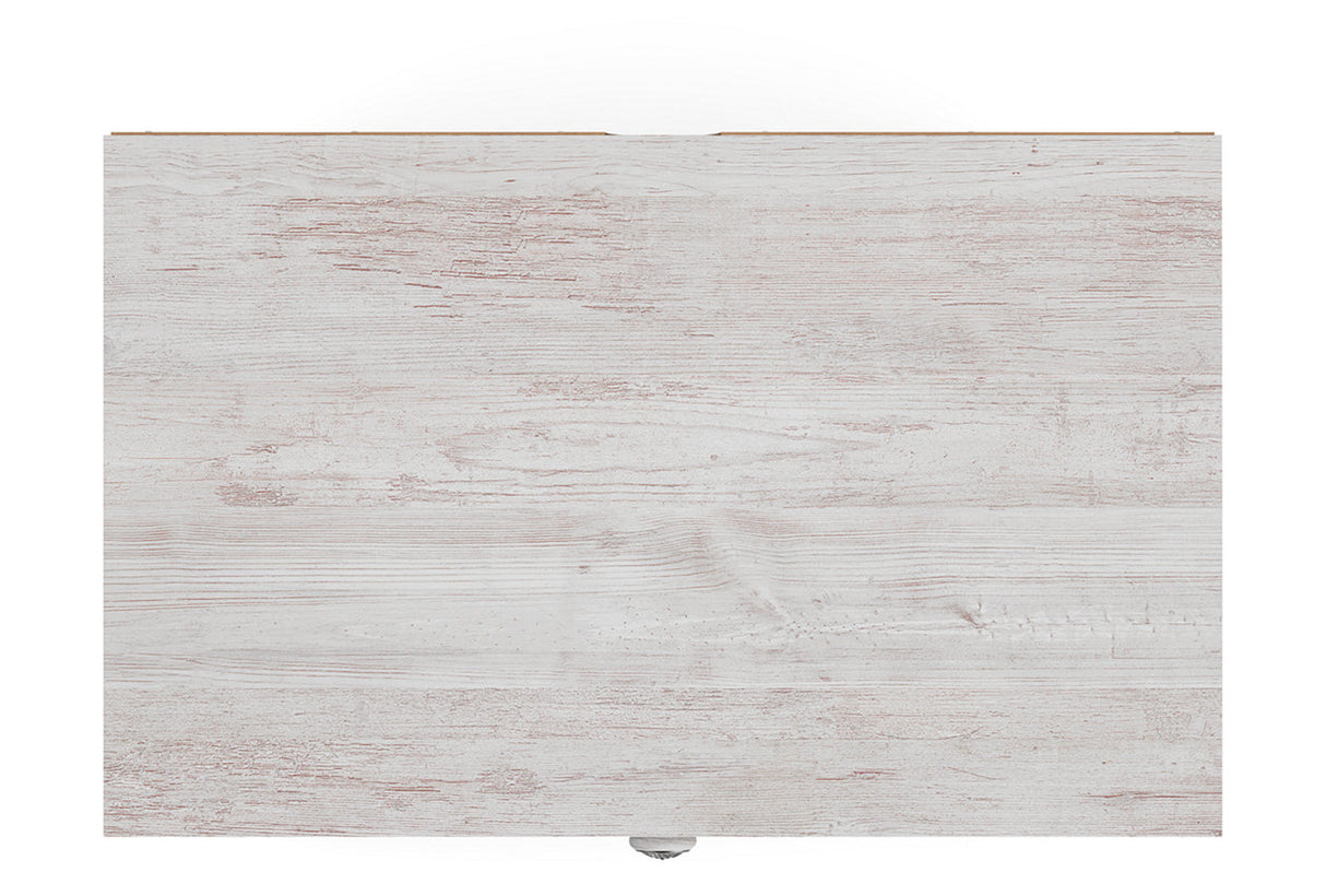 Paxberry Whitewash Chest of Drawers from Ashley - Luna Furniture