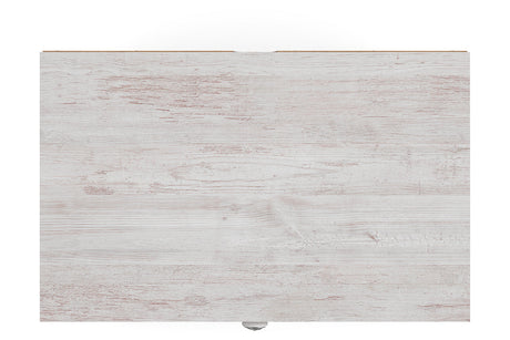 Paxberry Whitewash Chest of Drawers from Ashley - Luna Furniture