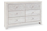 Paxberry Whitewash Dresser from Ashley - Luna Furniture