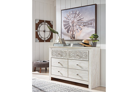 Paxberry Whitewash Dresser from Ashley - Luna Furniture