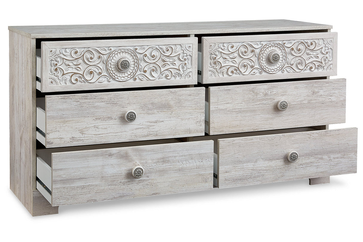 Paxberry Whitewash Dresser from Ashley - Luna Furniture