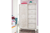 Paxberry Whitewash Dressing Chest from Ashley - Luna Furniture