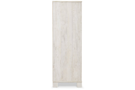 Paxberry Whitewash Dressing Chest from Ashley - Luna Furniture