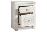 Paxberry Whitewash Nightstand from Ashley - Luna Furniture