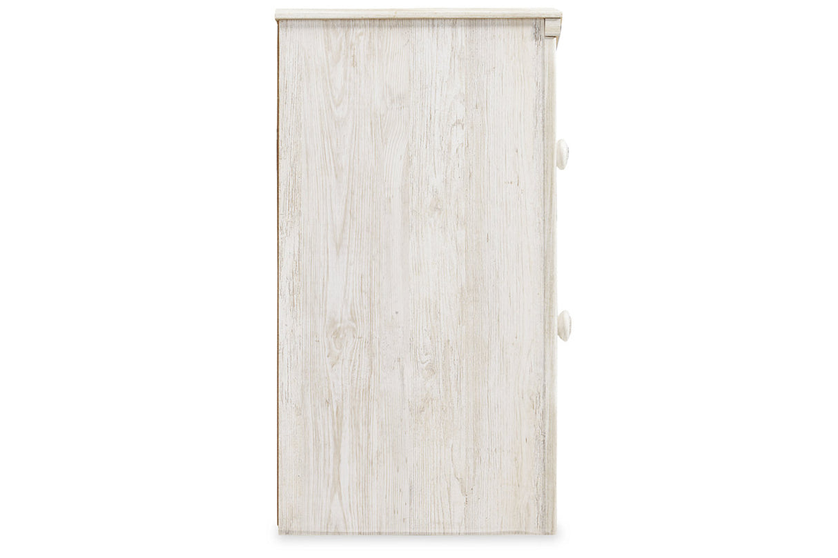 Paxberry Whitewash Nightstand from Ashley - Luna Furniture