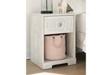 Paxberry Whitewash Nightstand from Ashley - Luna Furniture