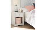 Paxberry Whitewash Nightstand from Ashley - Luna Furniture