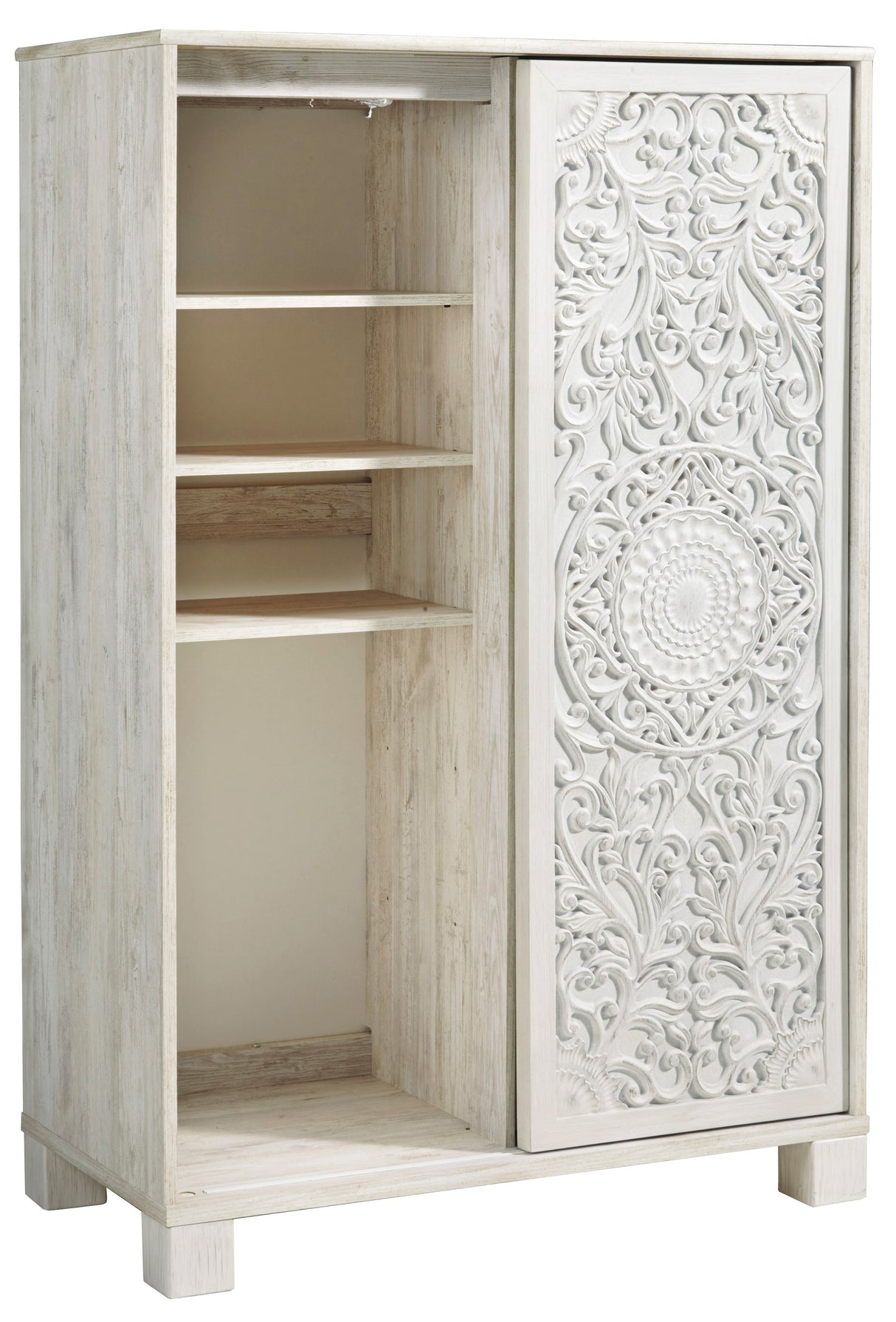 Paxberry Whitewash Panel Bedroom Set from Ashley - Luna Furniture