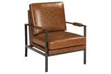Peacemaker Brown Accent Chair from Ashley - Luna Furniture