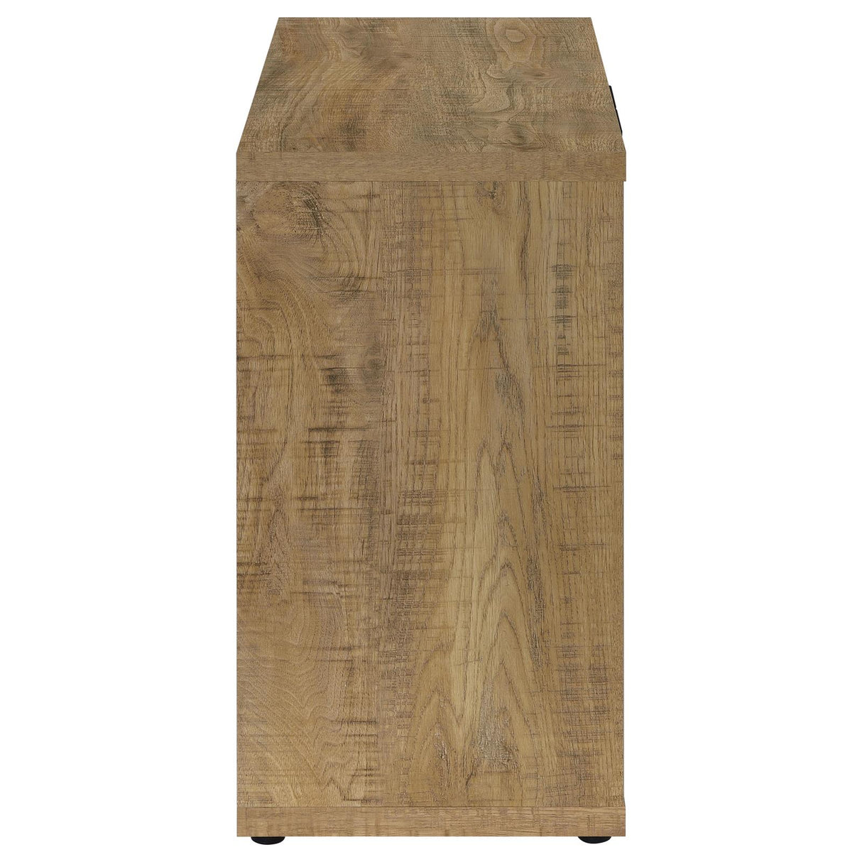 Pepita Mango Brown 2-Door Engineered Wood Accent Cabinet with Adjustable Shelves from Coaster - Luna Furniture