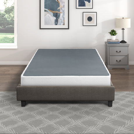Perrin White Eastern King Mattress Foundation from Homelegance - Luna Furniture