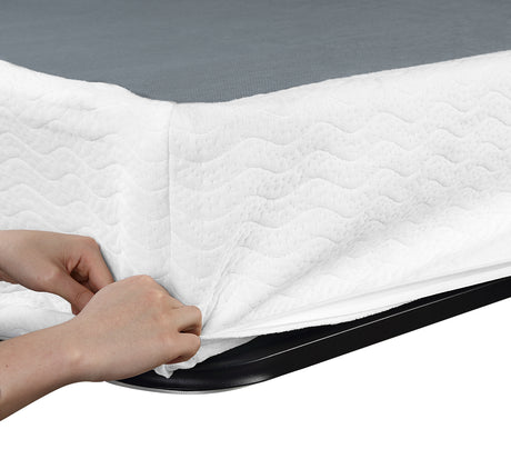 Perrin White Full Mattress Foundation from Homelegance - Luna Furniture