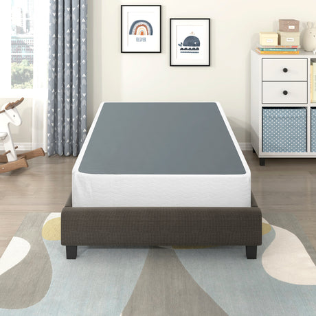 Perrin White Twin Mattress Foundation from Homelegance - Luna Furniture