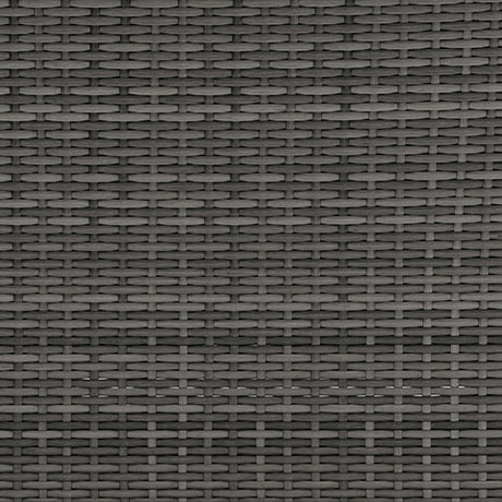 Petal Road Gray Outdoor Loveseat Sectional/Ottoman/Table Set from Ashley - Luna Furniture