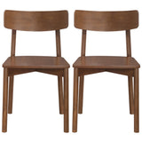 Pierre Walnut Dining Chair from Ashcroft Furniture - Luna Furniture