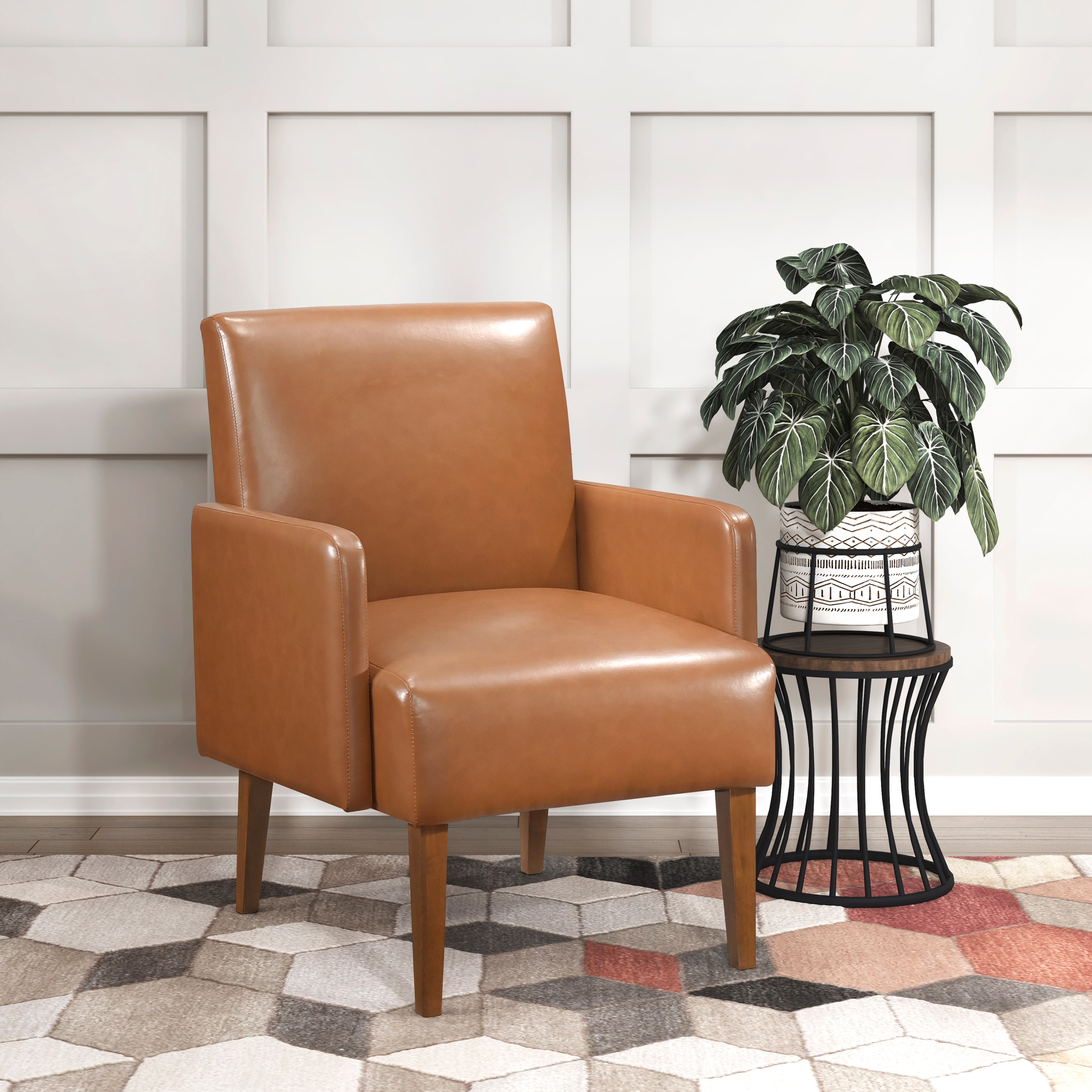 小物 LUNA MATTINO Lether grove 8566BLK-3 Sofa - Luna Furniture