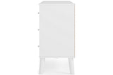 Piperton Two-tone Brown/White Dresser from Ashley - Luna Furniture