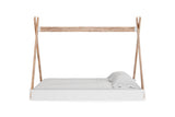 Piperton Two-tone Brown/White Full Tent Bed from Ashley - Luna Furniture