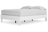 Piperton White Full Platform Base Bed from Ashley - Luna Furniture