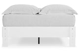 Piperton White Full Platform Base Bed from Ashley - Luna Furniture