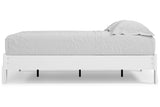 Piperton White Full Platform Base Bed from Ashley - Luna Furniture