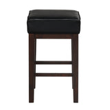 Pittsville Black/Espresso Counter Height Stool, Set of 2 from Homelegance - Luna Furniture