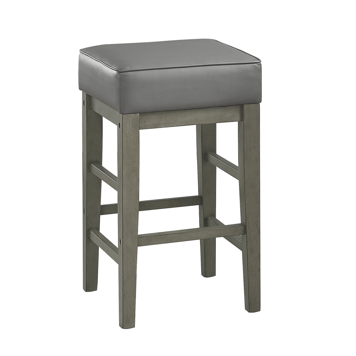 Pittsville Gray/Espresso Counter Height Stool, Set of 2 from Homelegance - Luna Furniture