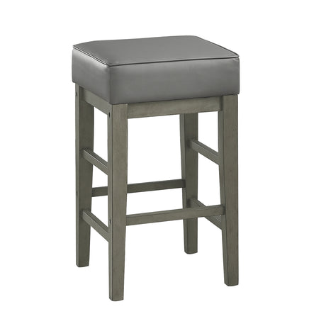 Pittsville Gray/Espresso Counter Height Stool, Set of 2 from Homelegance - Luna Furniture