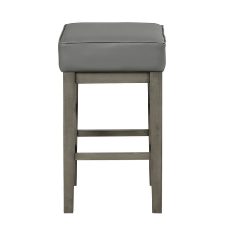 Pittsville Gray/Espresso Counter Height Stool, Set of 2 from Homelegance - Luna Furniture