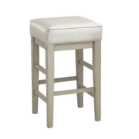 Pittsville White/Espresso Counter Height Stool, Set of 2 from Homelegance - Luna Furniture
